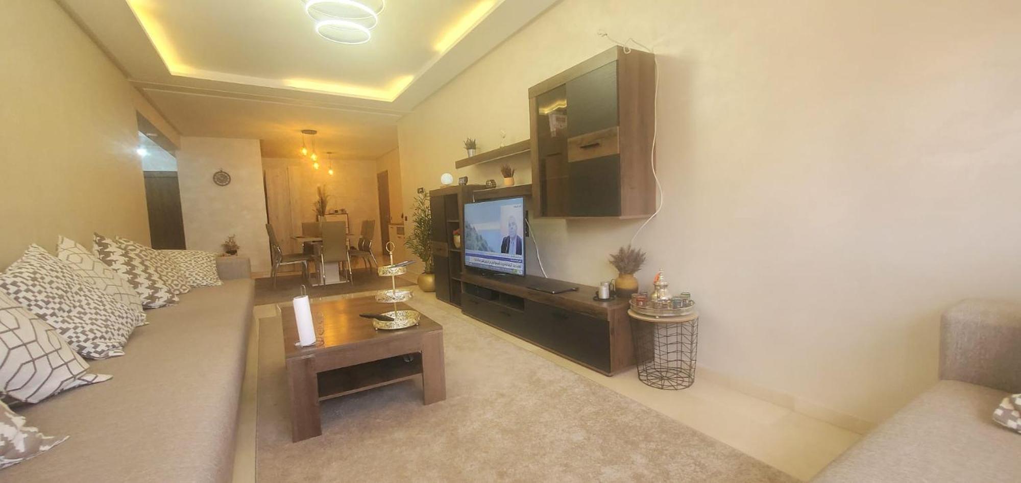 Super Appartement Haut Standing Ensoleille Gare Marrakesh Buitenkant foto