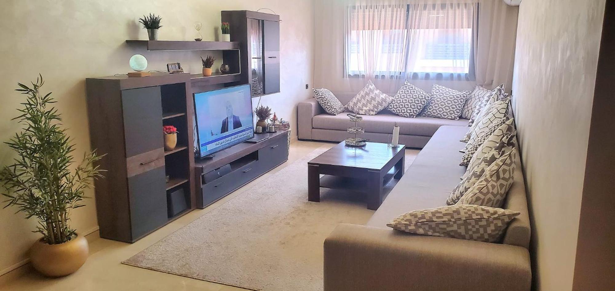 Super Appartement Haut Standing Ensoleille Gare Marrakesh Buitenkant foto