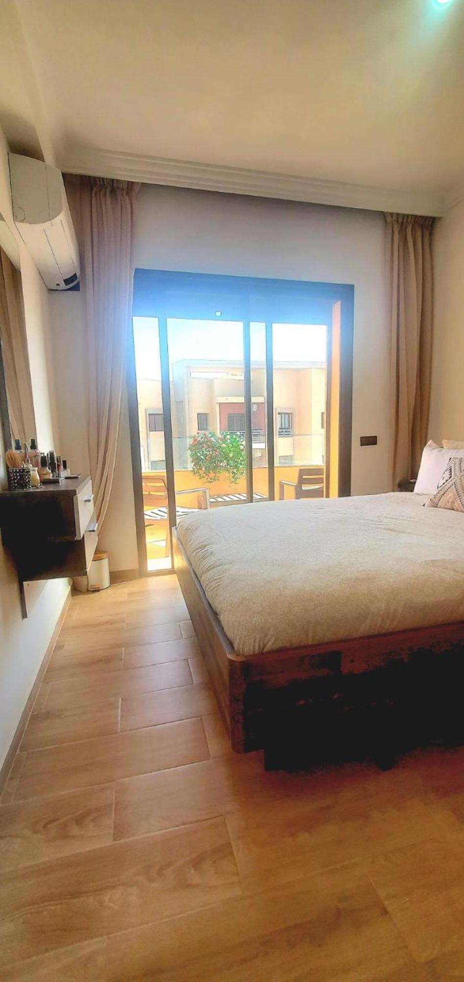 Super Appartement Haut Standing Ensoleille Gare Marrakesh Buitenkant foto