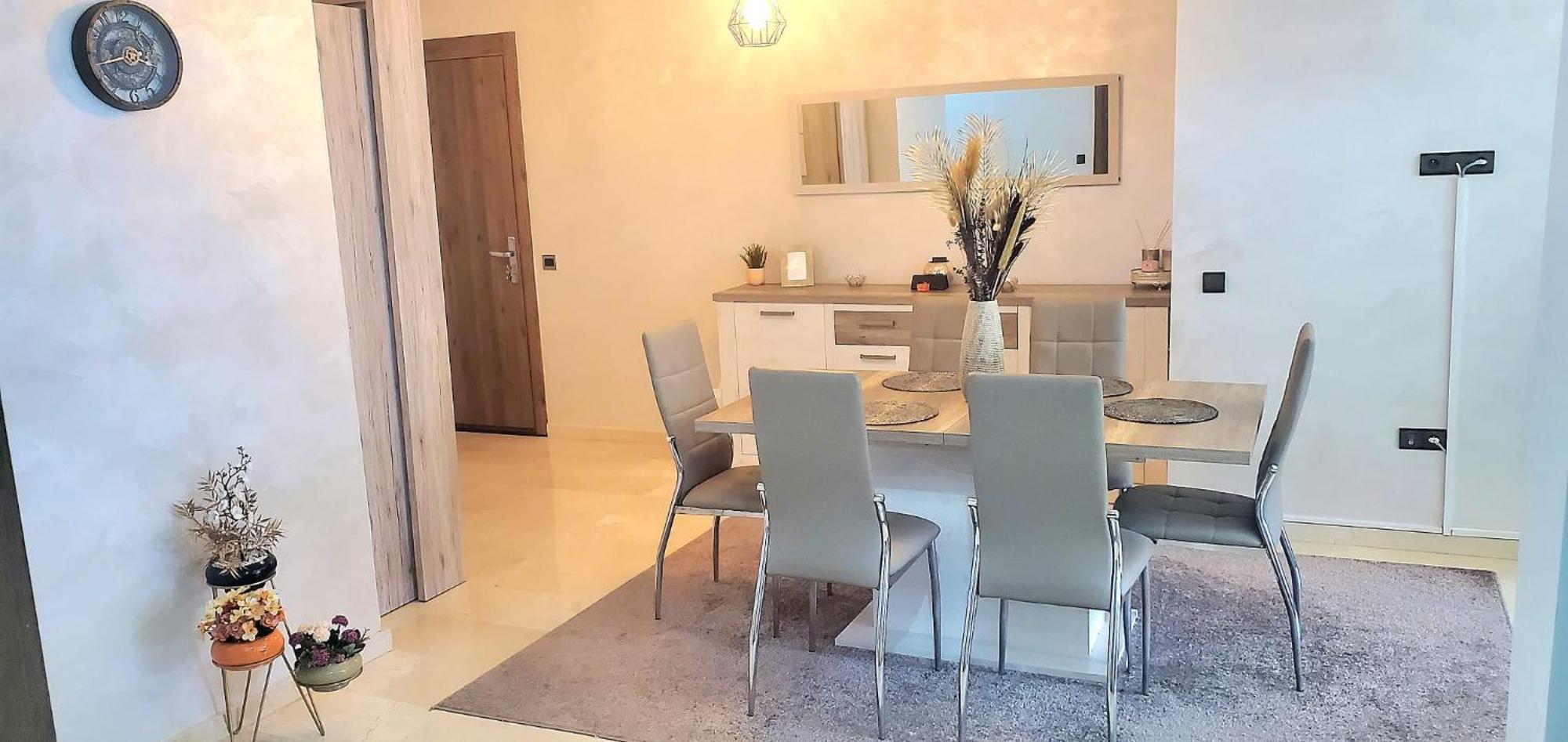 Super Appartement Haut Standing Ensoleille Gare Marrakesh Buitenkant foto